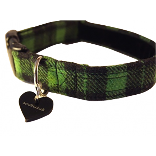 Emerald Isle Tweed Dog Collar Emerald Isle Tweed Dog Collar